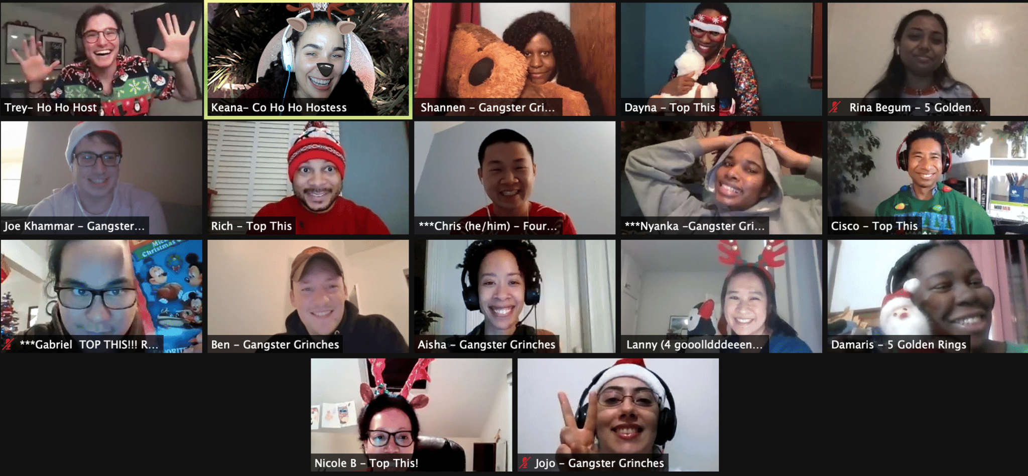 A Better Chance Staff Virtual Holiday Party 2020