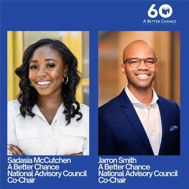 Image of National Advisory Council Co-Chairs Sadasia McCutchen and Jarron Smith